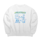 やさうさちゃんのmultiverse Big Crew Neck Sweatshirt