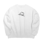 やさうさちゃんのたのしい睡眠 Big Crew Neck Sweatshirt