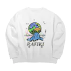 Colorful fam EarthのEarth/RAFIKI ビッグシルエットスウェット