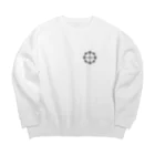 puikkoのカタカムナ　ヤタノカカミ（ワンポイント） Big Crew Neck Sweatshirt