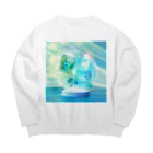 Aimurist のKUKANIST PLANET  Big Crew Neck Sweatshirt