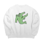 nou(のう)の半目たかし2 Big Crew Neck Sweatshirt