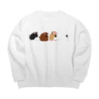 コロコロ ストアのコロコロ動物歩く Big Crew Neck Sweatshirt