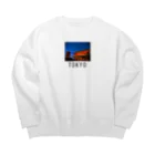 GrapeのTOKYO Big Crew Neck Sweatshirt