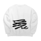 萬屋断片の[F][T]高架好き デザイン③ Big Crew Neck Sweatshirt