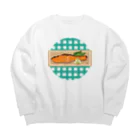 オカユのYAKISHAKE Big Crew Neck Sweatshirt