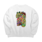 mikoの進化チュー♬ Big Crew Neck Sweatshirt