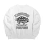 はやしりえのマルギナータさん　カレッジロゴ Big Crew Neck Sweatshirt