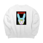 mamo〜のBunny girl Big Crew Neck Sweatshirt