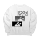 幸うさ.comの衝撃の三段活用 Big Crew Neck Sweatshirt