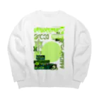 エゴイスト乙女のサイバー Big Crew Neck Sweatshirt