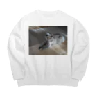 komachi_caaatのこまち Big Crew Neck Sweatshirt