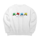 おにのパンツの実力の四輪駆動 Big Crew Neck Sweatshirt