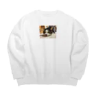 あやねのたんぼくん Big Crew Neck Sweatshirt