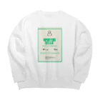 YokohaMa-Cocottoのチェッロシリーズ Big Crew Neck Sweatshirt