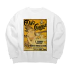 えとーの趣味商品店の「フランス・シャンパーニュ」ピエール・ボナール Big Crew Neck Sweatshirt