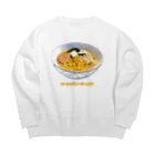 脂身通信Ｚのコーンバターラーメン_230314 Big Crew Neck Sweatshirt