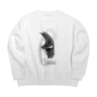 Sakakiの★ Big Crew Neck Sweatshirt