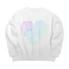 こはねちゃん。のごちゃごちゃしてるやつ。ユニコーンver. Big Crew Neck Sweatshirt