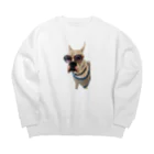 acchan__のイケイケばでぃくん Big Crew Neck Sweatshirt