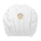 raaachanのモグ Big Crew Neck Sweatshirt