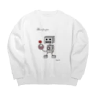 ねこふく本舗のロボ・ロボ Big Crew Neck Sweatshirt