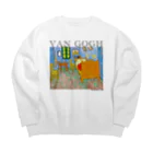 MUGEN ARTのファンゴッホの寝室  Bedroom in Arles  Big Crew Neck Sweatshirt