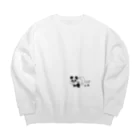 NANN TO NAKU officialの【NANN TO NAKU】いもぱん Big Crew Neck Sweatshirt