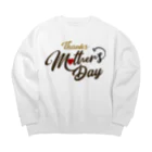 t-shirts-cafeのThanks Mother’s Day Big Crew Neck Sweatshirt