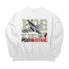 Atelier NyaoのP51 MUSTANG（マスタング） Big Crew Neck Sweatshirt