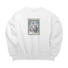 はちよんごのコンピューターファミリー Big Crew Neck Sweatshirt