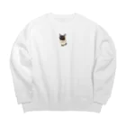 すぱいらる部屋のミッキー画伯 Big Crew Neck Sweatshirt