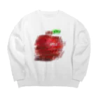 シルヴィア・紫の夜明け【SylviaPurpleDawn】のAPPLE Big Crew Neck Sweatshirt