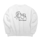 ニポトレ本舗☆投資家とトレーダーに捧ぐの投資の神様（がいると仮定したら） Big Crew Neck Sweatshirt