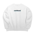 禁煙できないのyanikasu Big Crew Neck Sweatshirt