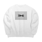 ゆりのヒドリガモ Big Crew Neck Sweatshirt