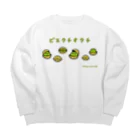 lollipop cowboyのピスタチオタチ Big Crew Neck Sweatshirt