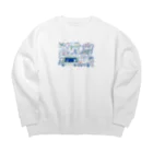 ジーナショップ(たぬき多め)のキッチンカーたぬき Big Crew Neck Sweatshirt