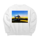 tokyo_a_wの江戸川区の空 Big Crew Neck Sweatshirt