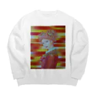 Happy Circusのハッピークラウン4・woman Big Crew Neck Sweatshirt