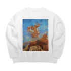 世界美術商店のアポロンの戦車 / The Chariot of Apollo Big Crew Neck Sweatshirt