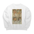 世界美術商店の四芸術 / The Four Arts Big Crew Neck Sweatshirt