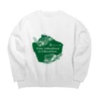 umigamekanのNPO法人 屋久島うみがめ館応援グッズ Big Crew Neck Sweatshirt