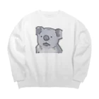 世界のあにまるずのコアラの生態調べてたら恋愛相談サイトに飛んでた件 Big Crew Neck Sweatshirt