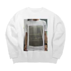 グドール励のダンボールTシャツTシャツ(おしゃれ) Big Crew Neck Sweatshirt