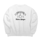 hira shopの指圧ってめちゃ効くやん Big Crew Neck Sweatshirt