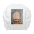 Y-T-universe のヘルメットボーイ・ソラヲ Big Crew Neck Sweatshirt