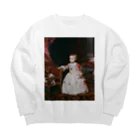 世界美術商店の皇太子フェリペ・プロスぺロの肖像 / Portrait of Prince Philip Prospero Big Crew Neck Sweatshirt