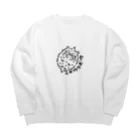 カリツォーのニガウリボウ Big Crew Neck Sweatshirt