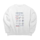 jamfish_goodiesのCHOICEバスケ Big Crew Neck Sweatshirt